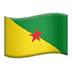 🇬🇫 flag: French Guiana display on Apple